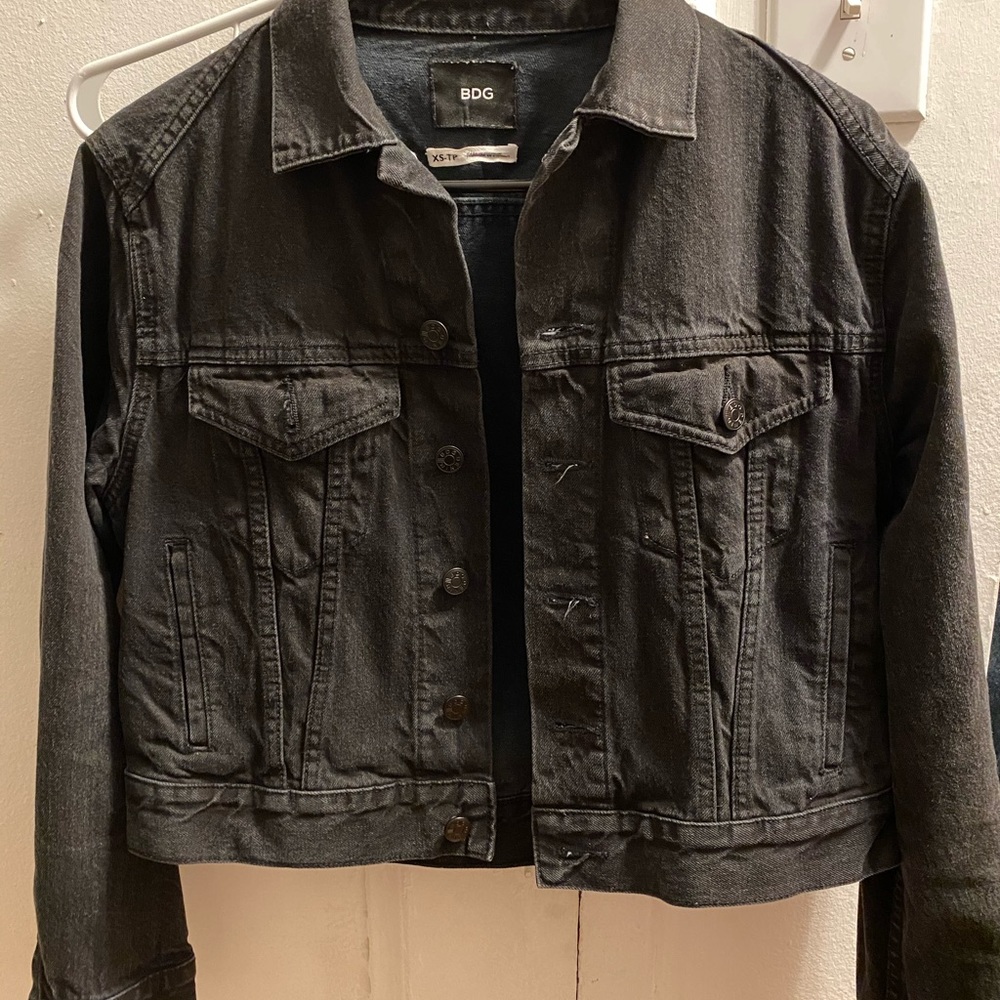 BDG black denim jacket